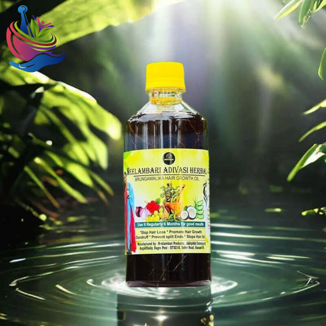 ADIVASI NEELAMBARI HAIR OIL(5.0 ⭐⭐⭐⭐⭐ 19,345 REVIEWS) Globally